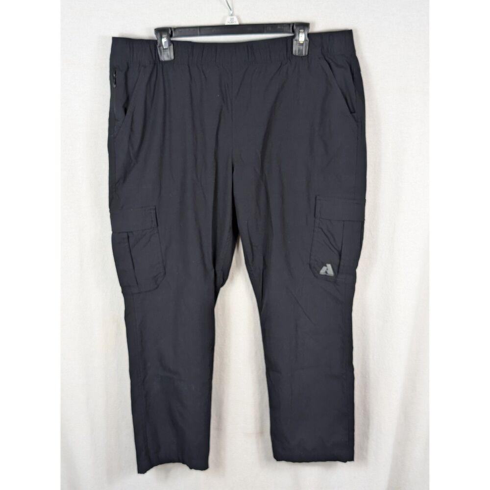 Eddie Bauer First Ascent Ripstop Cargo Pants Black Women's Size 16